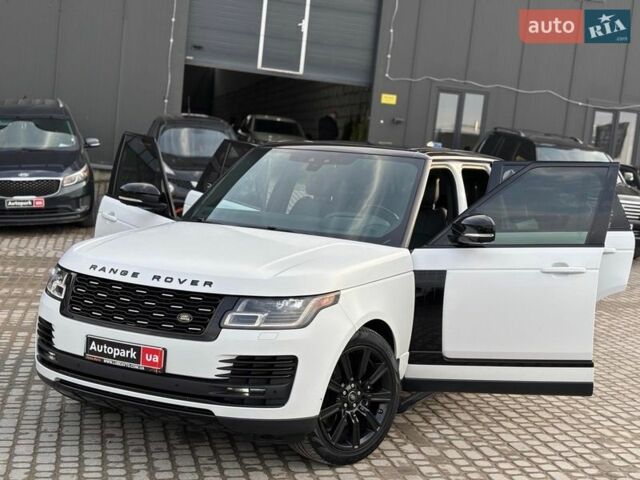 Белый Ленд Ровер Рендж Ровер, объемом двигателя 5 л и пробегом 72 тыс. км за 75990 $, фото 58 на Automoto.ua