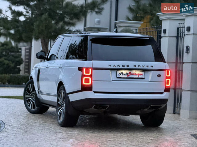 Белый Ленд Ровер Рендж Ровер, объемом двигателя 3 л и пробегом 98 тыс. км за 89000 $, фото 11 на Automoto.ua