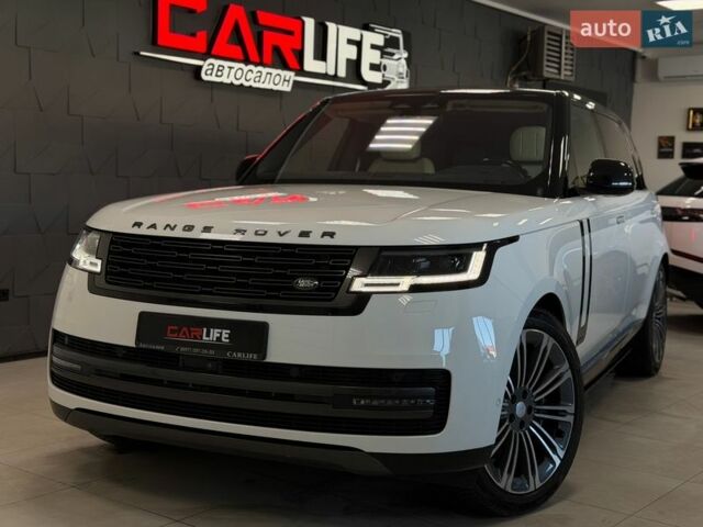 Белый Ленд Ровер Рендж Ровер, объемом двигателя 4.39 л и пробегом 88 тыс. км за 169900 $, фото 3 на Automoto.ua
