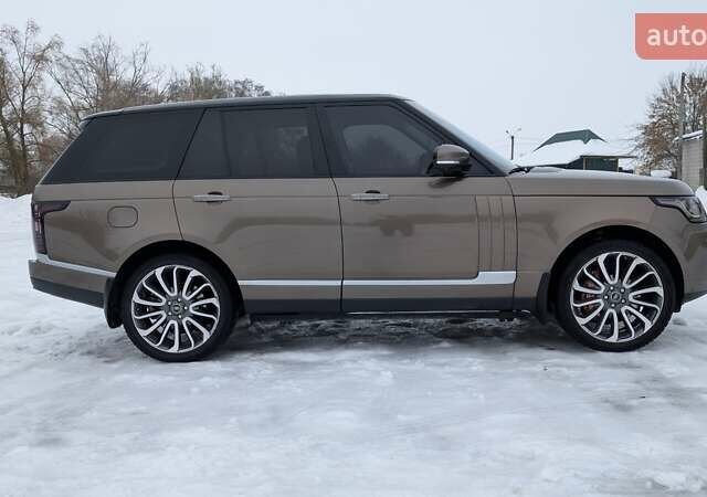 Бежевий Ленд Ровер Рендж Ровер, об'ємом двигуна 4.4 л та пробігом 208 тис. км за 36900 $, фото 84 на Automoto.ua
