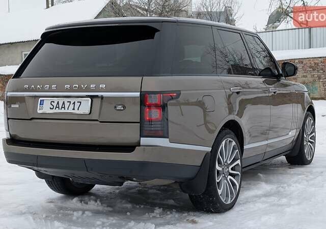 Бежевий Ленд Ровер Рендж Ровер, об'ємом двигуна 4.4 л та пробігом 208 тис. км за 36900 $, фото 9 на Automoto.ua