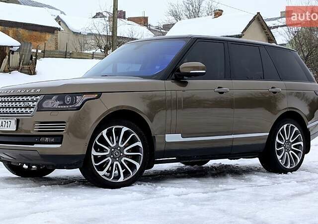 Бежевий Ленд Ровер Рендж Ровер, об'ємом двигуна 4.4 л та пробігом 208 тис. км за 36900 $, фото 6 на Automoto.ua
