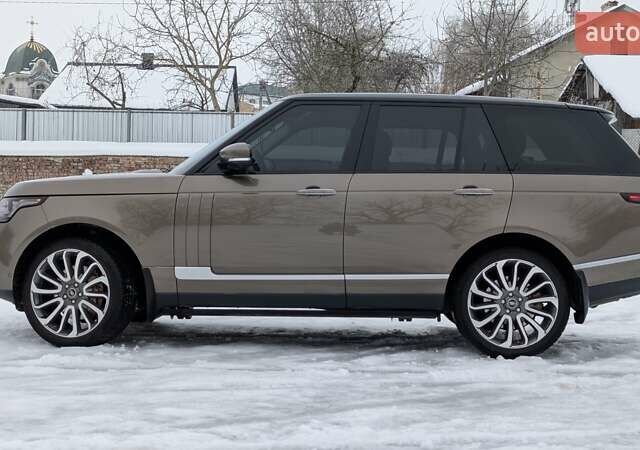 Бежевий Ленд Ровер Рендж Ровер, об'ємом двигуна 4.4 л та пробігом 208 тис. км за 36900 $, фото 12 на Automoto.ua