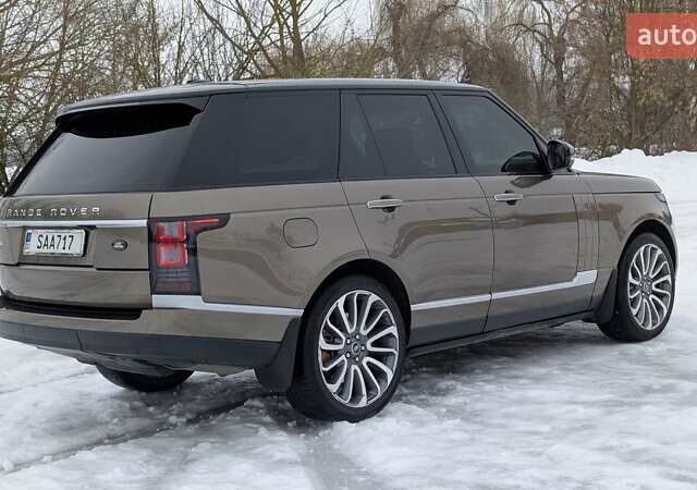 Бежевий Ленд Ровер Рендж Ровер, об'ємом двигуна 4.4 л та пробігом 208 тис. км за 36900 $, фото 79 на Automoto.ua