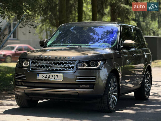 Бежевый Ленд Ровер Рендж Ровер, объемом двигателя 4.4 л и пробегом 208 тыс. км за 39900 $, фото 9 на Automoto.ua