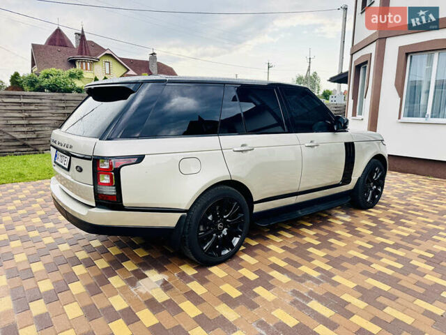 Бежевый Ленд Ровер Рендж Ровер, объемом двигателя 3 л и пробегом 182 тыс. км за 29999 $, фото 4 на Automoto.ua