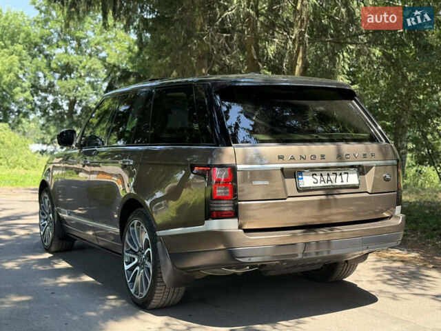 Бежевый Ленд Ровер Рендж Ровер, объемом двигателя 4.4 л и пробегом 208 тыс. км за 39777 $, фото 4 на Automoto.ua