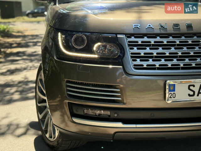Бежевый Ленд Ровер Рендж Ровер, объемом двигателя 4.4 л и пробегом 208 тыс. км за 39900 $, фото 15 на Automoto.ua