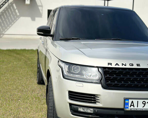 Бежевий Ленд Ровер Рендж Ровер, об'ємом двигуна 5 л та пробігом 170 тис. км за 35000 $, фото 3 на Automoto.ua