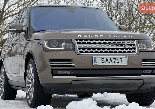 Бежевий Ленд Ровер Рендж Ровер, об'ємом двигуна 4.4 л та пробігом 208 тис. км за 36900 $, фото 11 на Automoto.ua