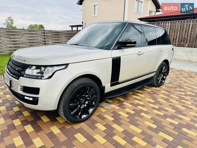 Бежевый Ленд Ровер Рендж Ровер, объемом двигателя 3 л и пробегом 182 тыс. км за 29999 $, фото 9 на Automoto.ua