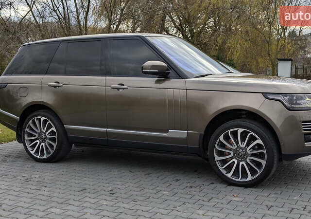 Бежевый Ленд Ровер Рендж Ровер, объемом двигателя 4.4 л и пробегом 208 тыс. км за 37750 $, фото 8 на Automoto.ua