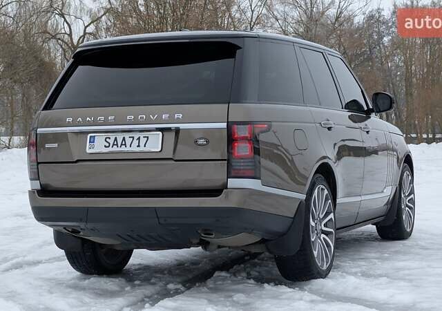 Бежевий Ленд Ровер Рендж Ровер, об'ємом двигуна 4.4 л та пробігом 208 тис. км за 36900 $, фото 80 на Automoto.ua