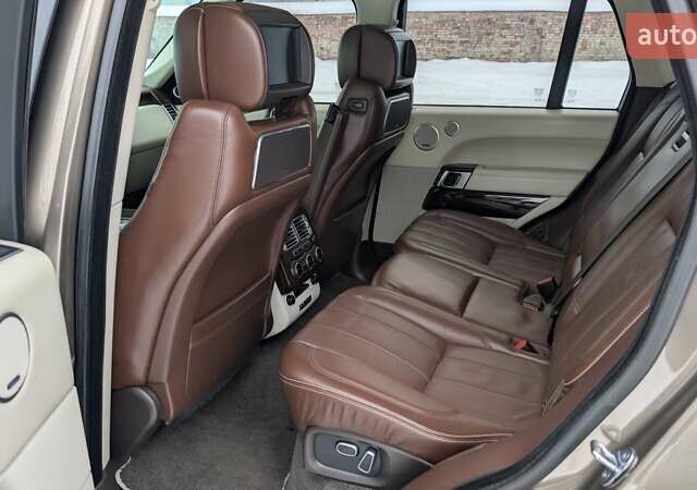 Бежевий Ленд Ровер Рендж Ровер, об'ємом двигуна 4.4 л та пробігом 208 тис. км за 36900 $, фото 45 на Automoto.ua