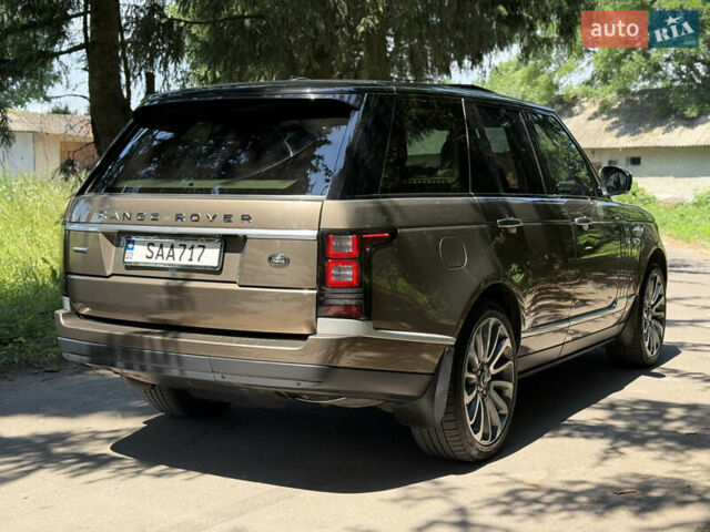 Бежевый Ленд Ровер Рендж Ровер, объемом двигателя 4.4 л и пробегом 208 тыс. км за 39900 $, фото 14 на Automoto.ua