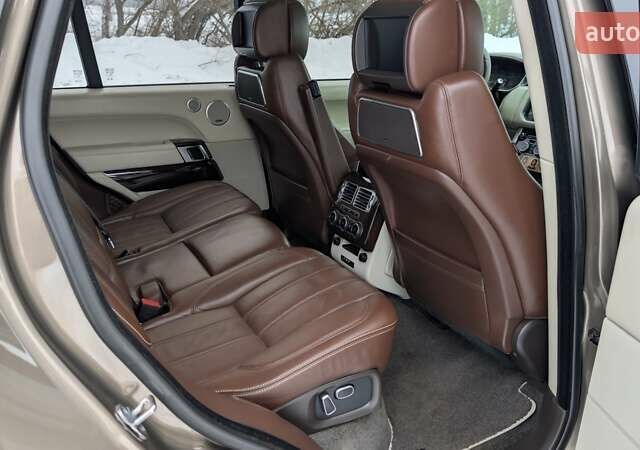 Бежевий Ленд Ровер Рендж Ровер, об'ємом двигуна 4.4 л та пробігом 208 тис. км за 36900 $, фото 19 на Automoto.ua