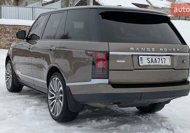 Бежевий Ленд Ровер Рендж Ровер, об'ємом двигуна 4.4 л та пробігом 208 тис. км за 36900 $, фото 7 на Automoto.ua