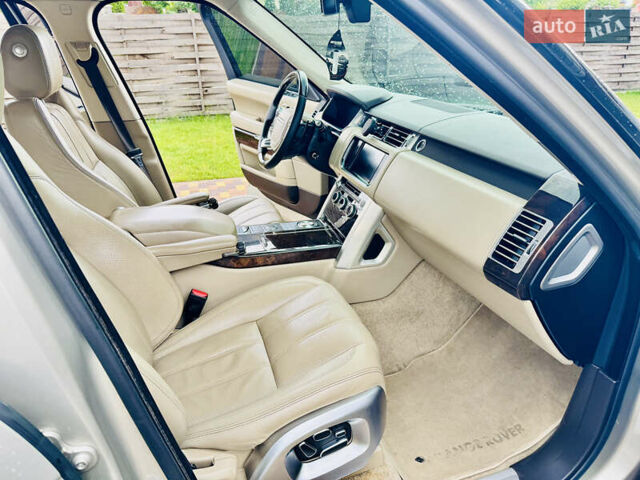 Бежевый Ленд Ровер Рендж Ровер, объемом двигателя 3 л и пробегом 182 тыс. км за 29999 $, фото 25 на Automoto.ua