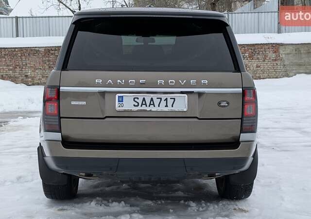 Бежевий Ленд Ровер Рендж Ровер, об'ємом двигуна 4.4 л та пробігом 208 тис. км за 36900 $, фото 8 на Automoto.ua