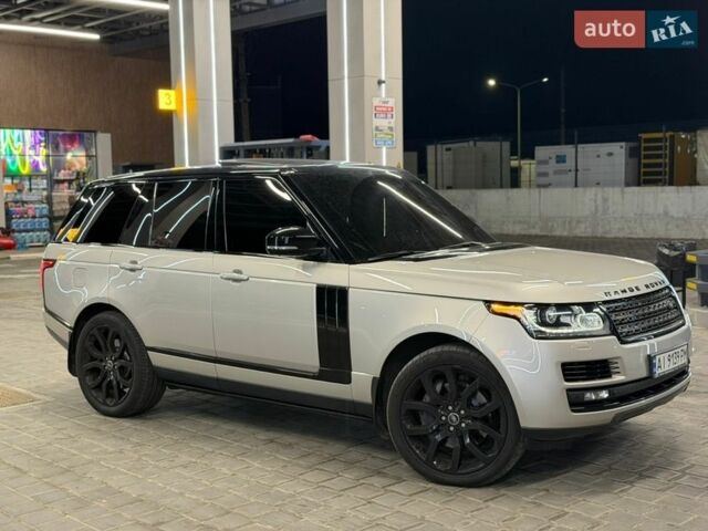 Бежевый Ленд Ровер Рендж Ровер, объемом двигателя 5 л и пробегом 170 тыс. км за 32000 $, фото 3 на Automoto.ua