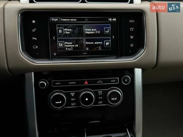 Бежевий Ленд Ровер Рендж Ровер, об'ємом двигуна 2.99 л та пробігом 188 тис. км за 33700 $, фото 13 на Automoto.ua