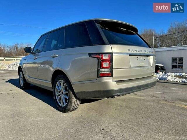 Бежевый Ленд Ровер Рендж Ровер, объемом двигателя 3 л и пробегом 123 тыс. км за 7000 $, фото 1 на Automoto.ua