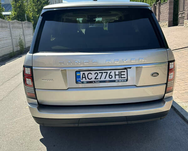 Бежевый Ленд Ровер Рендж Ровер, объемом двигателя 2.99 л и пробегом 124 тыс. км за 46500 $, фото 12 на Automoto.ua