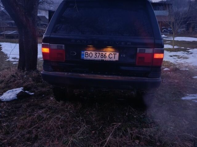 Чорний Ленд Ровер Рендж Ровер, об'ємом двигуна 4 л та пробігом 380 тис. км за 6000 $, фото 3 на Automoto.ua