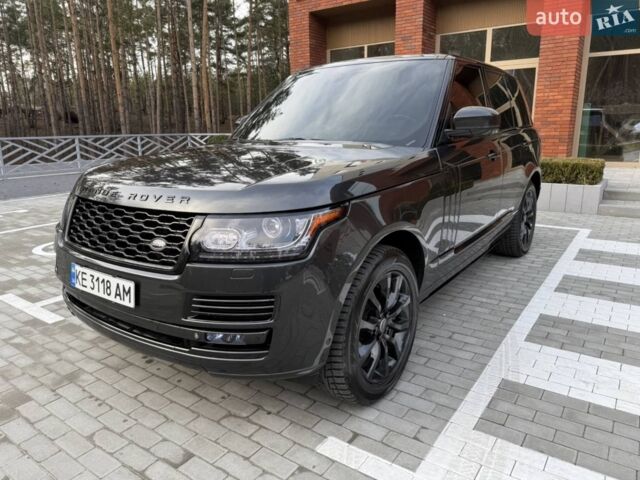 Черный Ленд Ровер Рендж Ровер, объемом двигателя 3 л и пробегом 0 тыс. км за 34000 $, фото 3 на Automoto.ua