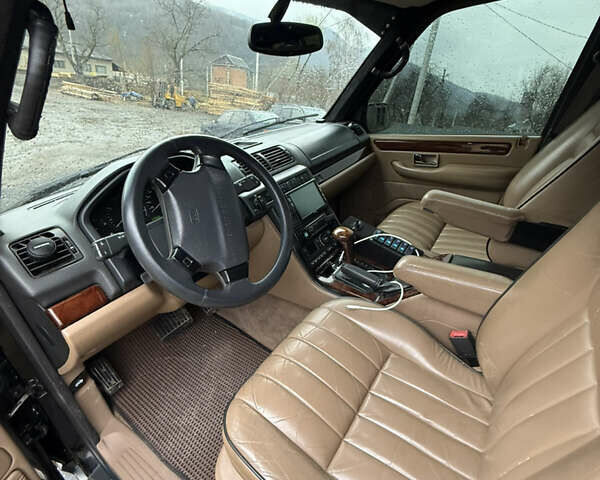 Черный Ленд Ровер Рендж Ровер, объемом двигателя 4.55 л и пробегом 210 тыс. км за 15500 $, фото 4 на Automoto.ua