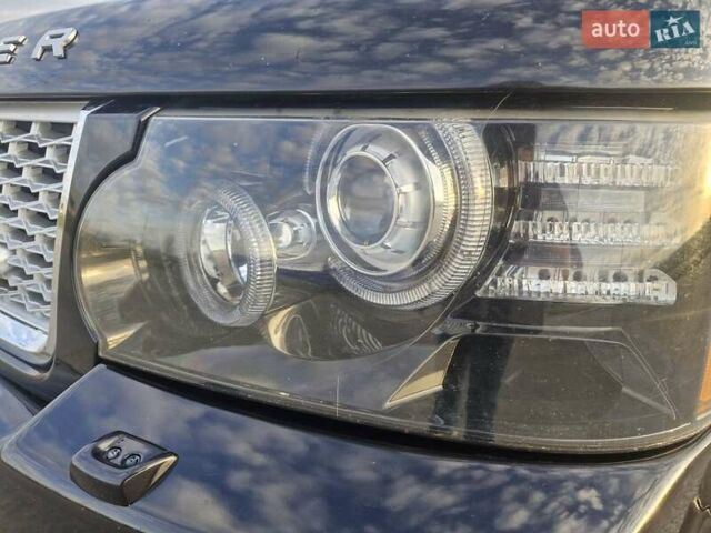 Черный Ленд Ровер Рендж Ровер, объемом двигателя 4.4 л и пробегом 377 тыс. км за 8200 $, фото 7 на Automoto.ua