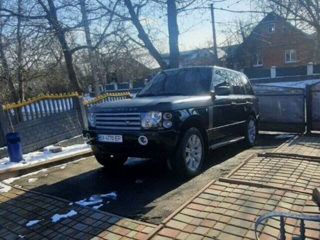 Чорний Ленд Ровер Рендж Ровер, об'ємом двигуна 4.4 л та пробігом 280 тис. км за 7800 $, фото 10 на Automoto.ua