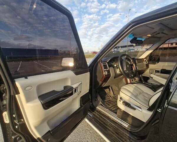 Черный Ленд Ровер Рендж Ровер, объемом двигателя 4.4 л и пробегом 377 тыс. км за 8200 $, фото 11 на Automoto.ua