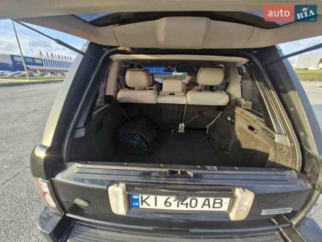 Черный Ленд Ровер Рендж Ровер, объемом двигателя 4.4 л и пробегом 377 тыс. км за 8200 $, фото 14 на Automoto.ua