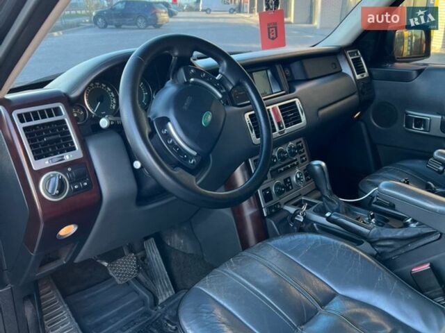 Чорний Ленд Ровер Рендж Ровер, об'ємом двигуна 4.4 л та пробігом 361 тис. км за 8500 $, фото 16 на Automoto.ua