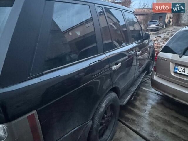 Черный Ленд Ровер Рендж Ровер, объемом двигателя 4.4 л и пробегом 320 тыс. км за 5000 $, фото 3 на Automoto.ua