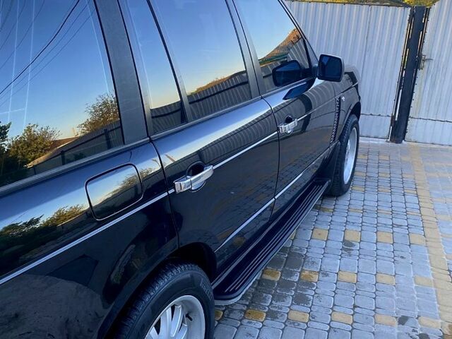 Черный Ленд Ровер Рендж Ровер, объемом двигателя 4.4 л и пробегом 450 тыс. км за 7500 $, фото 8 на Automoto.ua