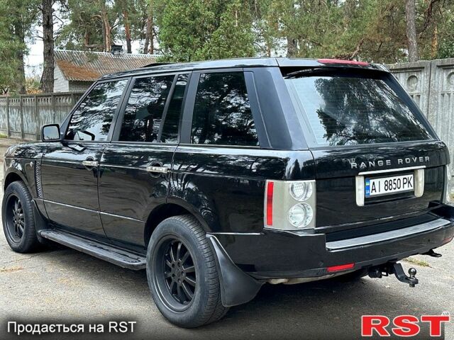 Чорний Ленд Ровер Рендж Ровер, об'ємом двигуна 4.4 л та пробігом 395 тис. км за 6600 $, фото 6 на Automoto.ua