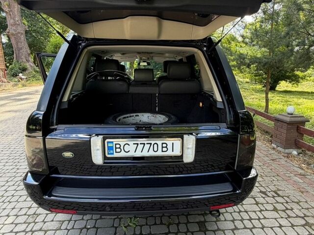 Чорний Ленд Ровер Рендж Ровер, об'ємом двигуна 4.4 л та пробігом 250 тис. км за 8495 $, фото 60 на Automoto.ua