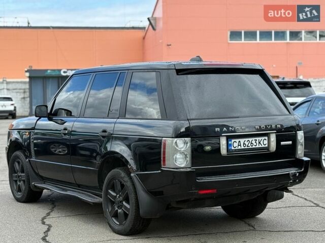 Черный Ленд Ровер Рендж Ровер, объемом двигателя 4.4 л и пробегом 395 тыс. км за 6200 $, фото 3 на Automoto.ua