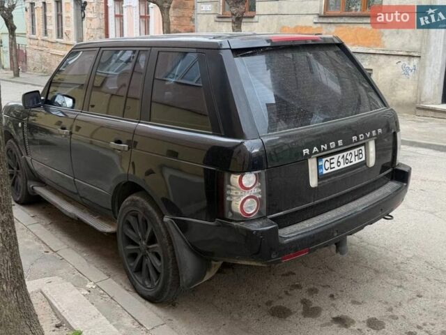 Черный Ленд Ровер Рендж Ровер, объемом двигателя 4.4 л и пробегом 150 тыс. км за 7000 $, фото 3 на Automoto.ua