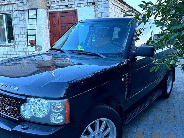 Черный Ленд Ровер Рендж Ровер, объемом двигателя 4.4 л и пробегом 450 тыс. км за 7500 $, фото 7 на Automoto.ua