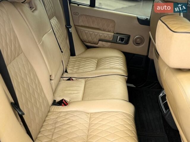 Черный Ленд Ровер Рендж Ровер, объемом двигателя 4.4 л и пробегом 395 тыс. км за 6200 $, фото 7 на Automoto.ua