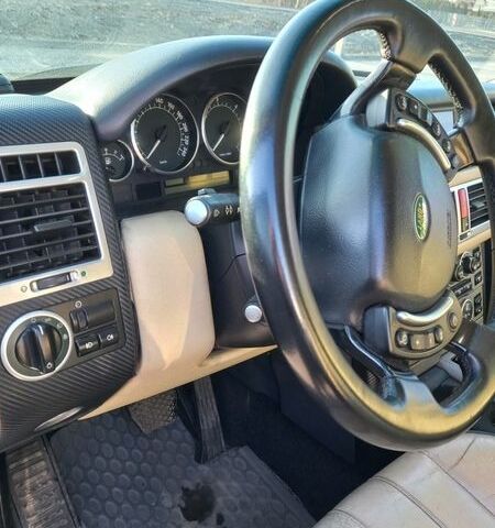 Черный Ленд Ровер Рендж Ровер, объемом двигателя 2.93 л и пробегом 364 тыс. км за 9600 $, фото 13 на Automoto.ua