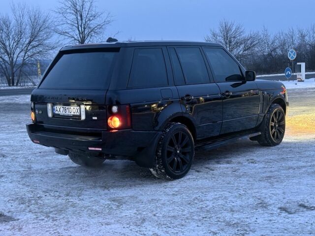 Черный Ленд Ровер Рендж Ровер, объемом двигателя 4.4 л и пробегом 381 тыс. км за 8000 $, фото 10 на Automoto.ua
