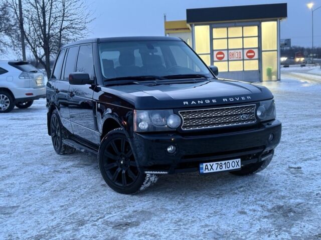 Черный Ленд Ровер Рендж Ровер, объемом двигателя 4.4 л и пробегом 381 тыс. км за 8000 $, фото 1 на Automoto.ua