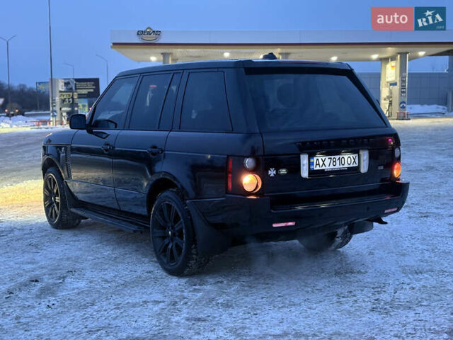 Чорний Ленд Ровер Рендж Ровер, об'ємом двигуна 4.4 л та пробігом 381 тис. км за 8000 $, фото 12 на Automoto.ua