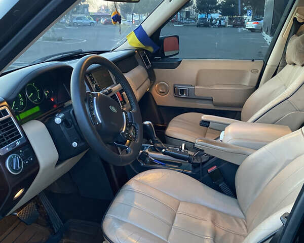 Черный Ленд Ровер Рендж Ровер, объемом двигателя 2.93 л и пробегом 239 тыс. км за 12700 $, фото 22 на Automoto.ua