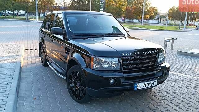 Черный Ленд Ровер Рендж Ровер, объемом двигателя 4.2 л и пробегом 180 тыс. км за 12500 $, фото 5 на Automoto.ua