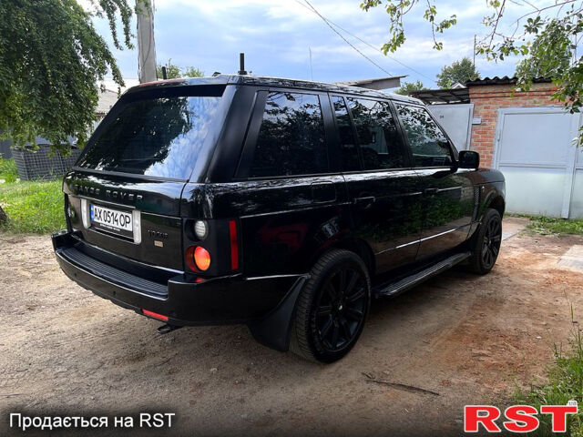 Черный Ленд Ровер Рендж Ровер, объемом двигателя 4.4 л и пробегом 375 тыс. км за 9800 $, фото 6 на Automoto.ua